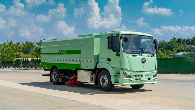 16方星辰純電動(dòng)道路洗掃車(chē)