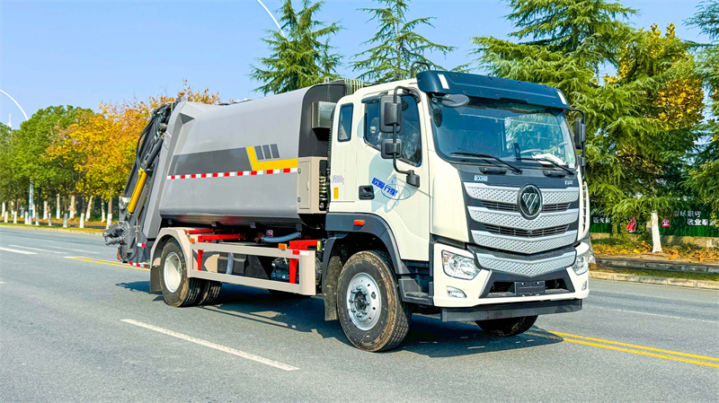 15方福田歐曼壓縮垃圾車(chē)